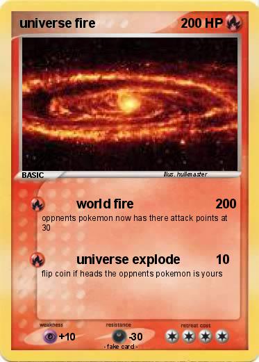 Pokemon universe fire