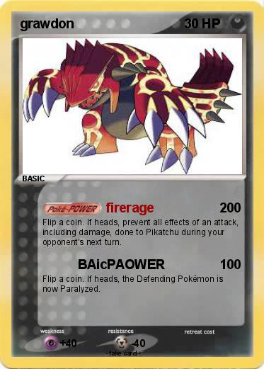 Pokemon grawdon