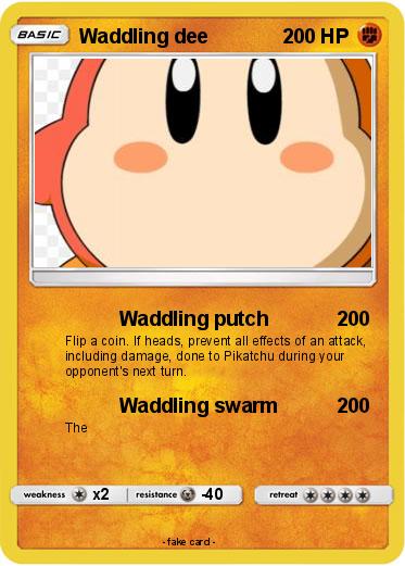 Pokemon Waddling dee