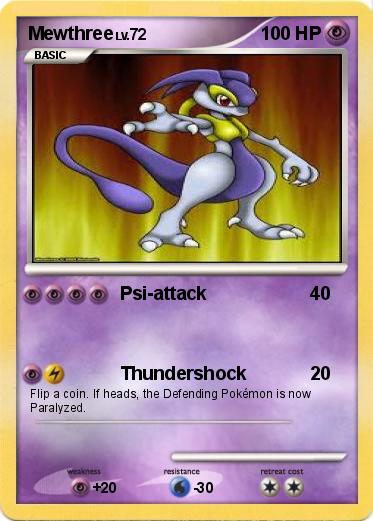 Pokemon Mewthree
