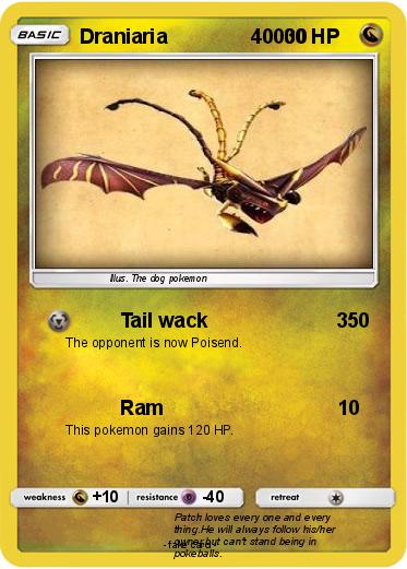 Pokemon Draniaria               40000