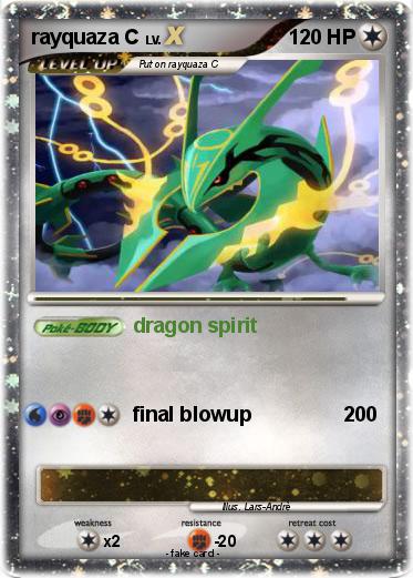 Pokemon rayquaza C