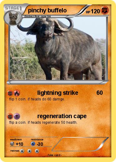 Pokemon pinchy buffelo