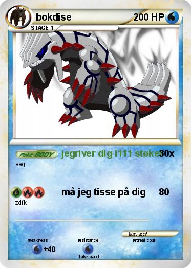 Pokemon bokdise