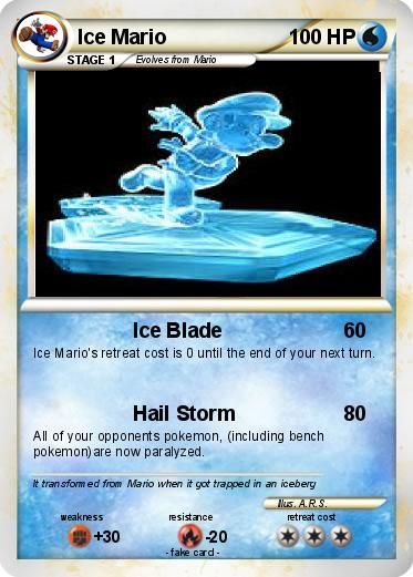 Pokemon Ice Mario