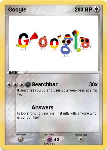 Pokemon Google