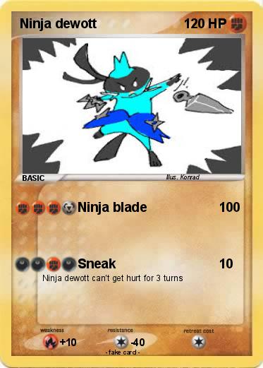 Pokemon Ninja dewott