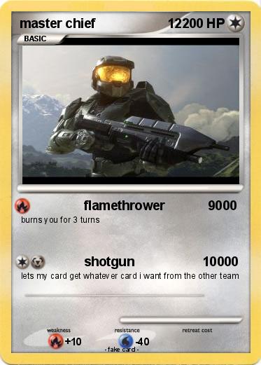 Pokemon master chief                    12