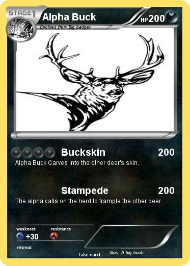 Pokemon Alpha Buck