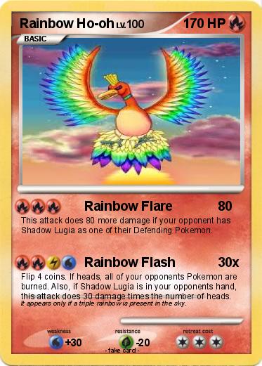 Pokemon Rainbow Ho oh 3