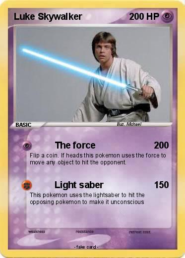 Pokemon Luke Skywalker