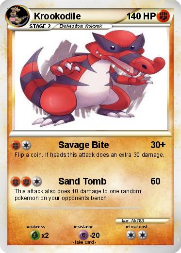 Pokemon Krookodile