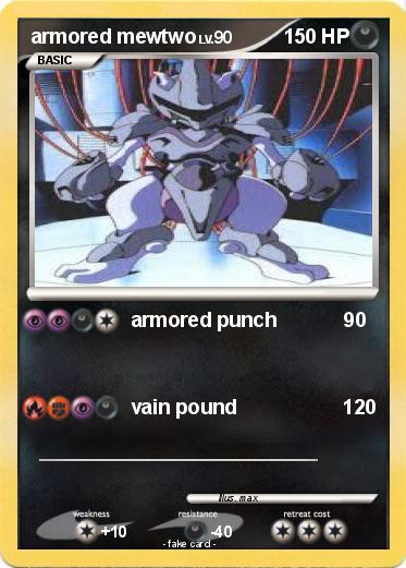 Pokemon armored mewtwo