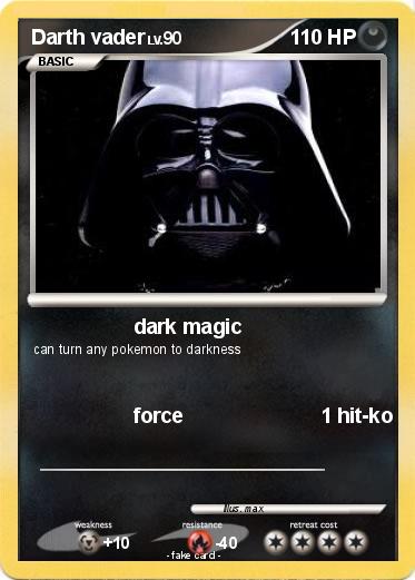 Pokemon Darth vader