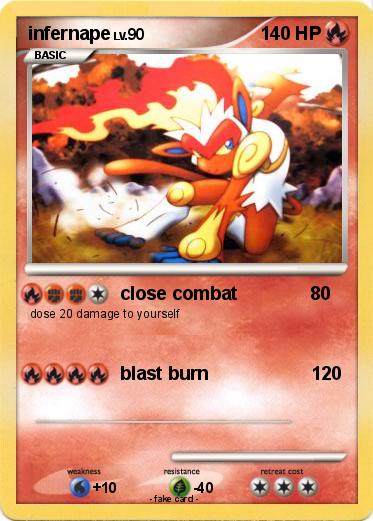 Pokemon infernape