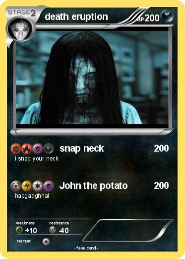 Pokemon death eruption