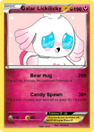 Pokemon Galar Lickilicky