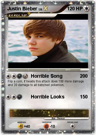 Pokemon Justin Bieber