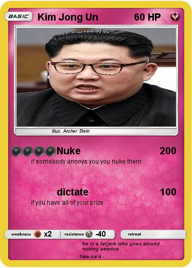 Pokemon Kim Jong Un