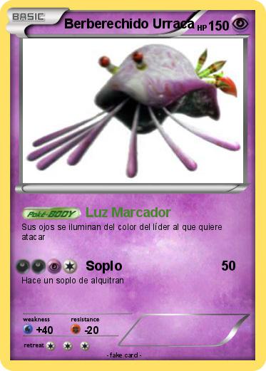 Pokemon Berberechido Urraca