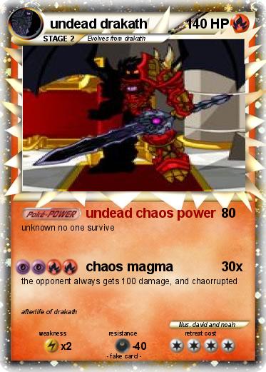 Pokemon undead drakath
