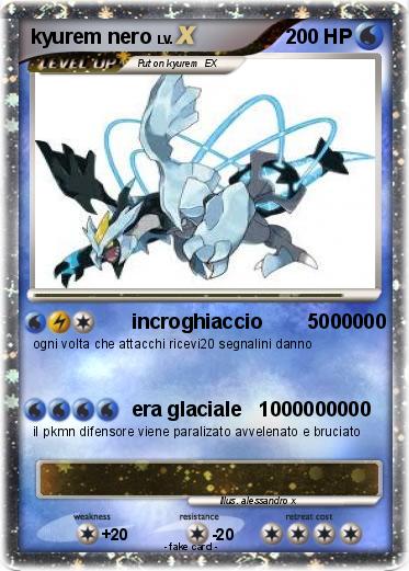 Pokemon kyurem nero