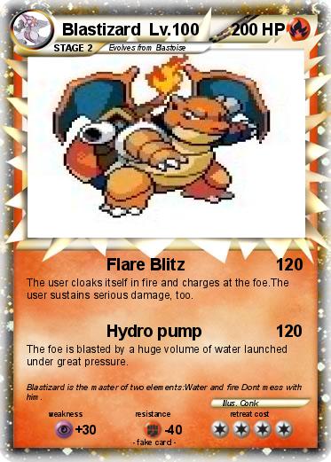 Pokemon Blastizard  Lv.100