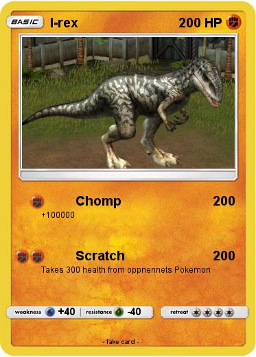 Pokemon I-rex