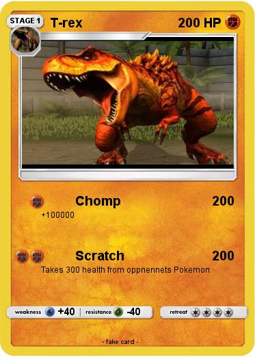 Pokemon T-rex