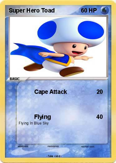 Pokemon Super Hero Toad