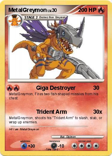 Pokemon MetalGreymon