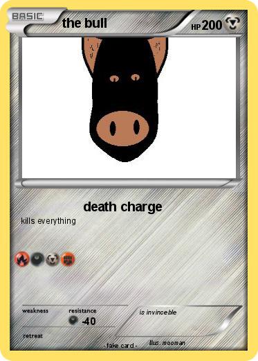 Pokemon the bull
