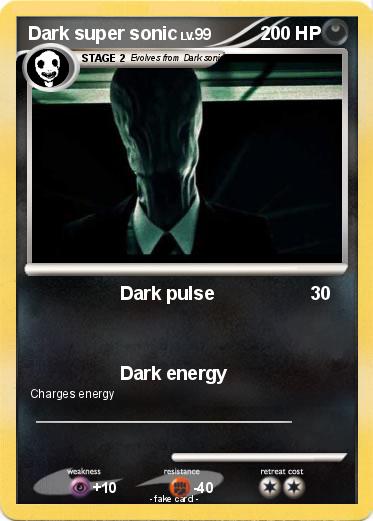Pokemon Dark super sonic