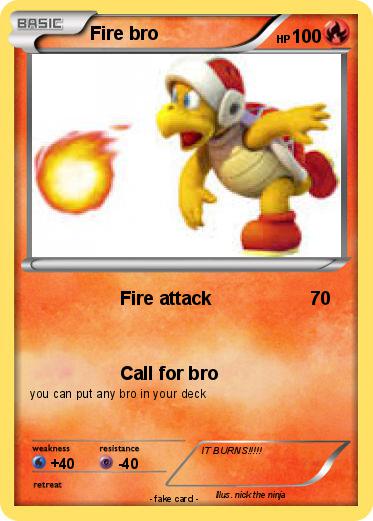 Pokemon Fire bro