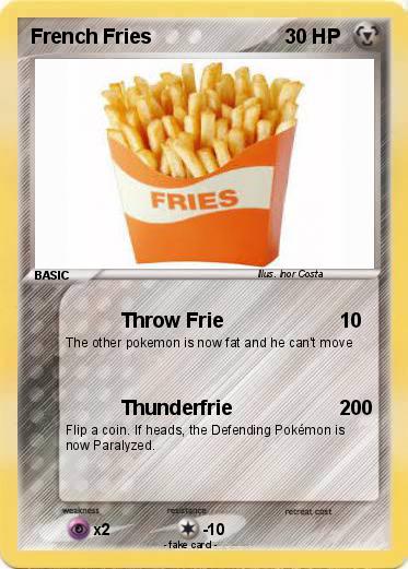Pokemon French Fries