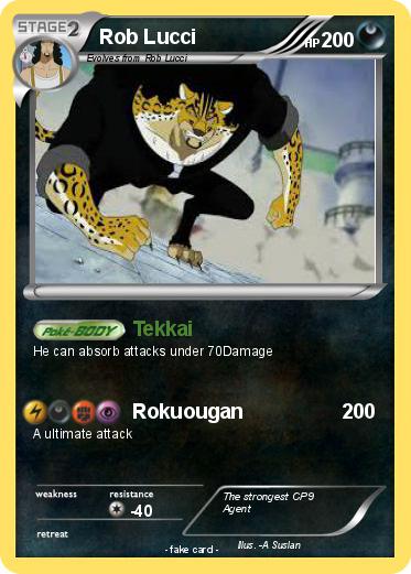 Pokemon Rob Lucci
