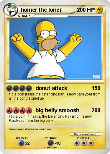 Pokemon homer the loner