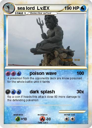 Pokemon sea lord  Lv.EX