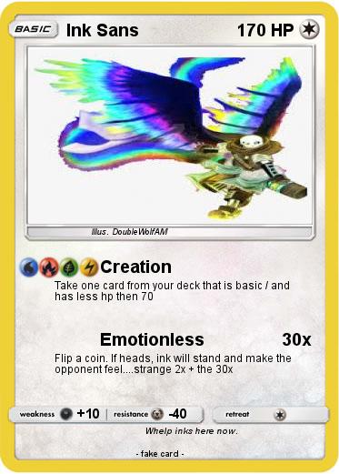 Pokemon Ink Sans
