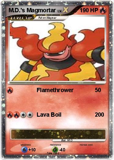 Pokemon M.D.'s Magmortar