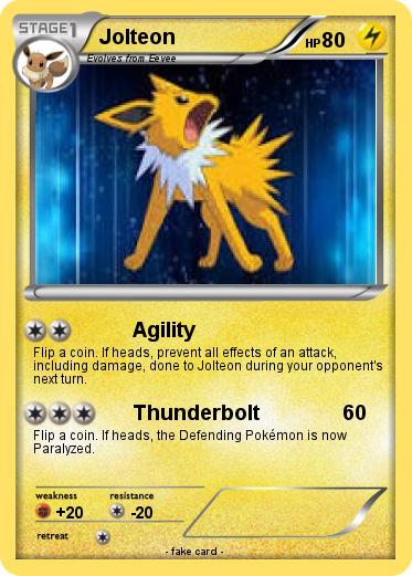 Pokemon Jolteon