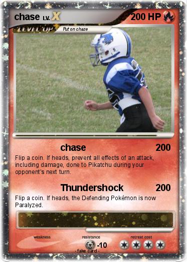 Pokemon chase