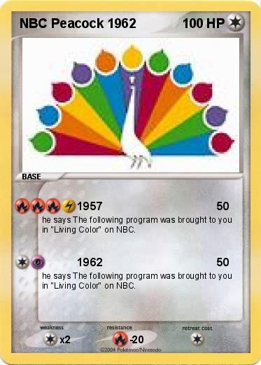 Pokemon NBC Peacock 1962