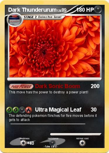 Pokemon Dark Thunderurum