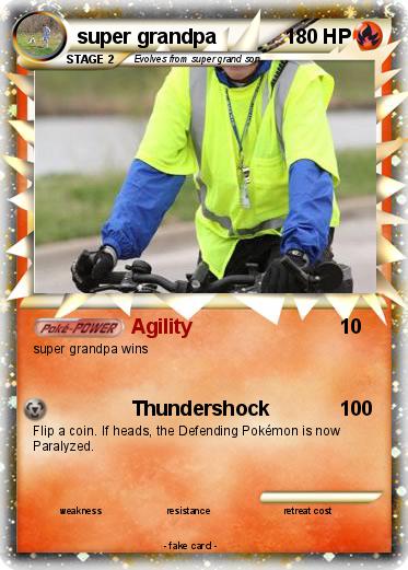 Pokemon super grandpa