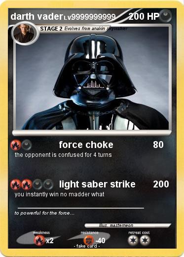 Pokemon darth vader