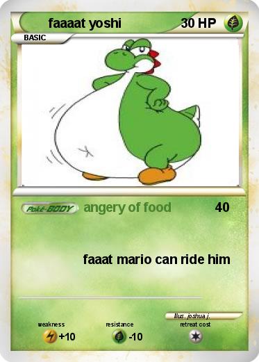 Pokemon faaaat yoshi