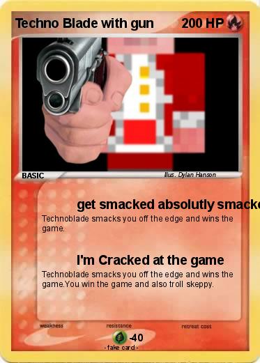 Pokemon Techno Blade with gun