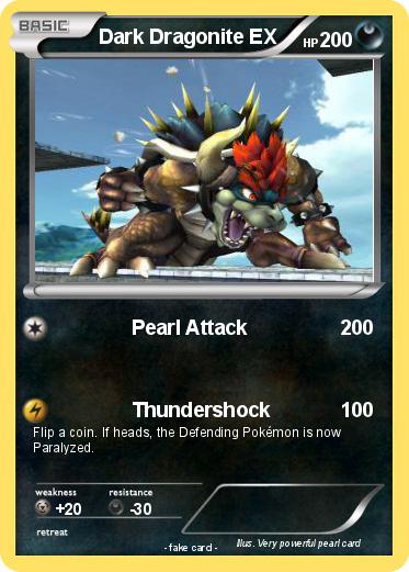 Pokemon Dark Dragonite EX