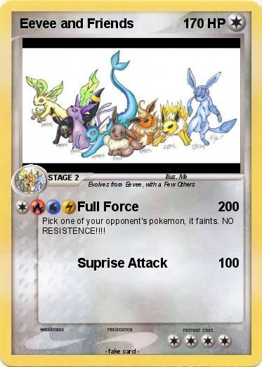 Pokemon Eevee and Friends